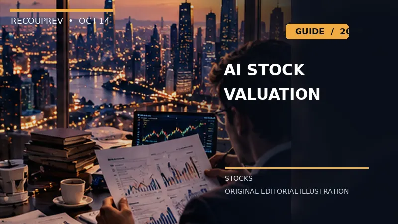 Original conceptual editorial image about financial analysis, not an actual event photograph or live chart.