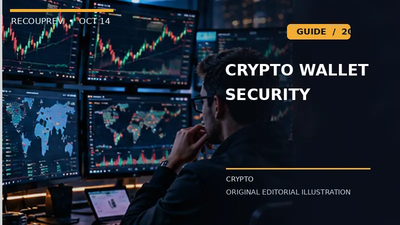 Original conceptual cryptocurrency editorial art, not a live blockchain screenshot or documentary event photo.
