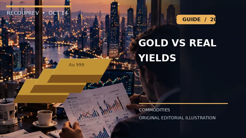 Original conceptual commodities image with gold, oil, or financial markets, not an actual event photograph.