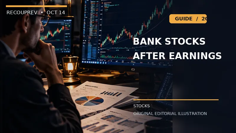 Original conceptual editorial image about financial analysis, not an actual event photograph or live chart.