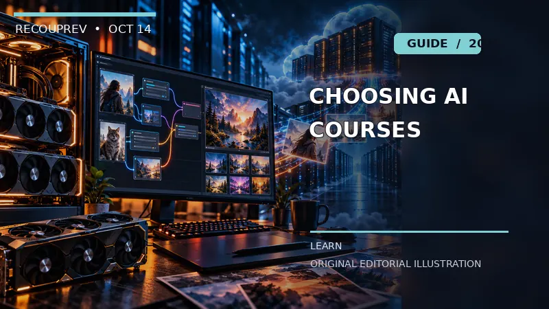 Conceptual photograph for AI education and career-skills coverage, not an actual conference image.