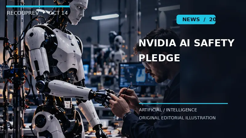 Conceptual AI technology editorial image for Nvidia Pledges $250 Million to UK AI Safety Research as Agent Risks Grow; not an image of the actual announcement.
