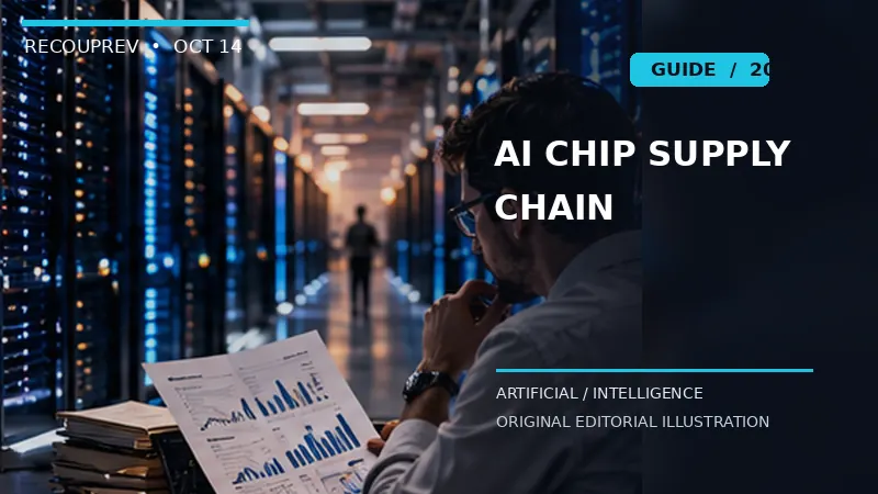 Conceptual AI technology editorial image for Why AI Chip Shortages Persist: The ASML-to-GPU Supply Chain Explained; not an image of the actual announcement.